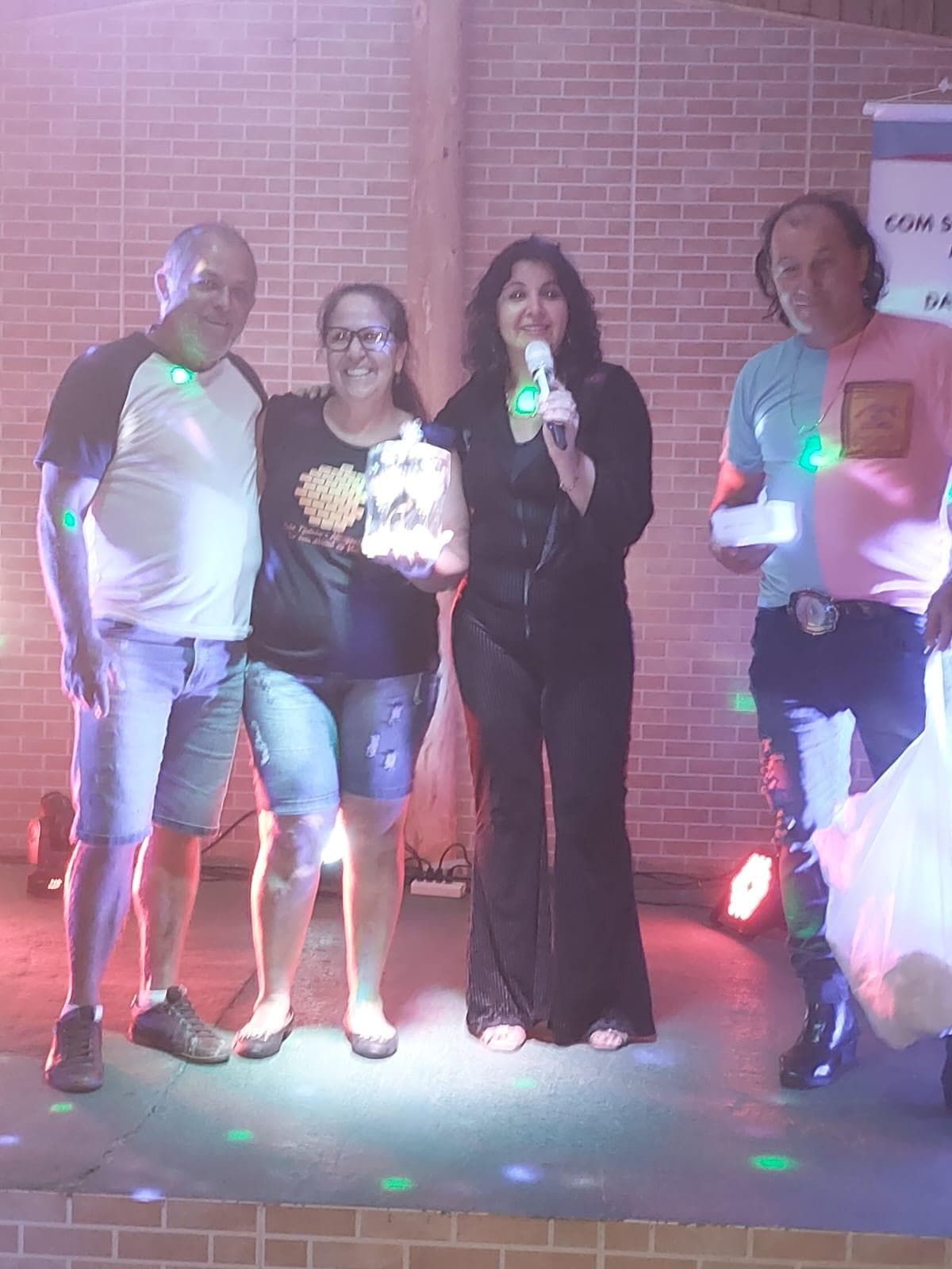 José Jovelino, paciente que superou o câncer com suporte do Instituto, em depoimento no evento