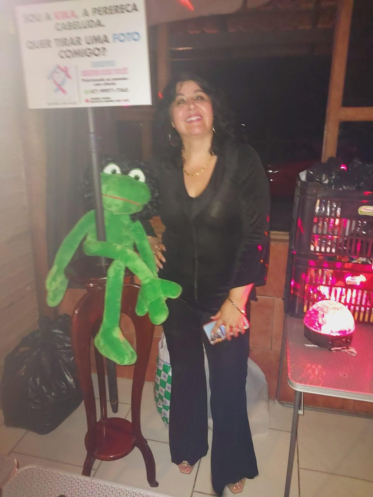 Participantes do evento beneficente em apoio ao Instituto