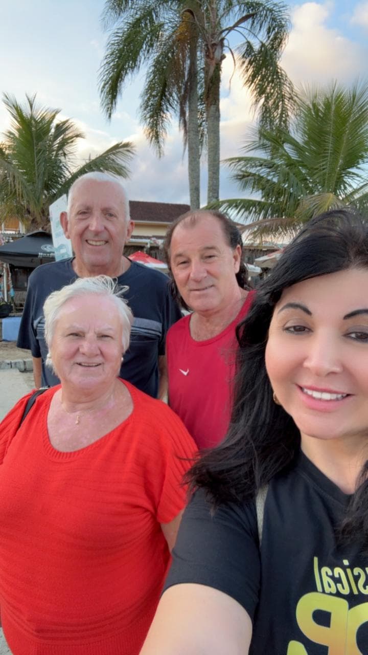 Acompanhamento do paciente Antônio Giacomazzi em sessão de apoio