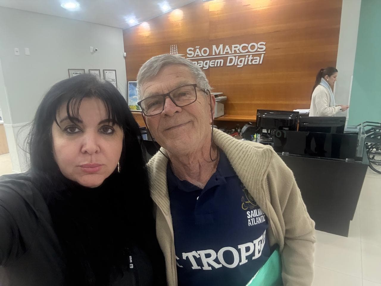 Acompanhamento do paciente Nelson Kopsch a exames médicos