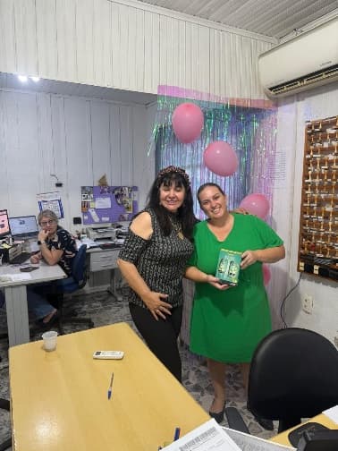 Registro do cuidado e suporte oferecido às assistidas