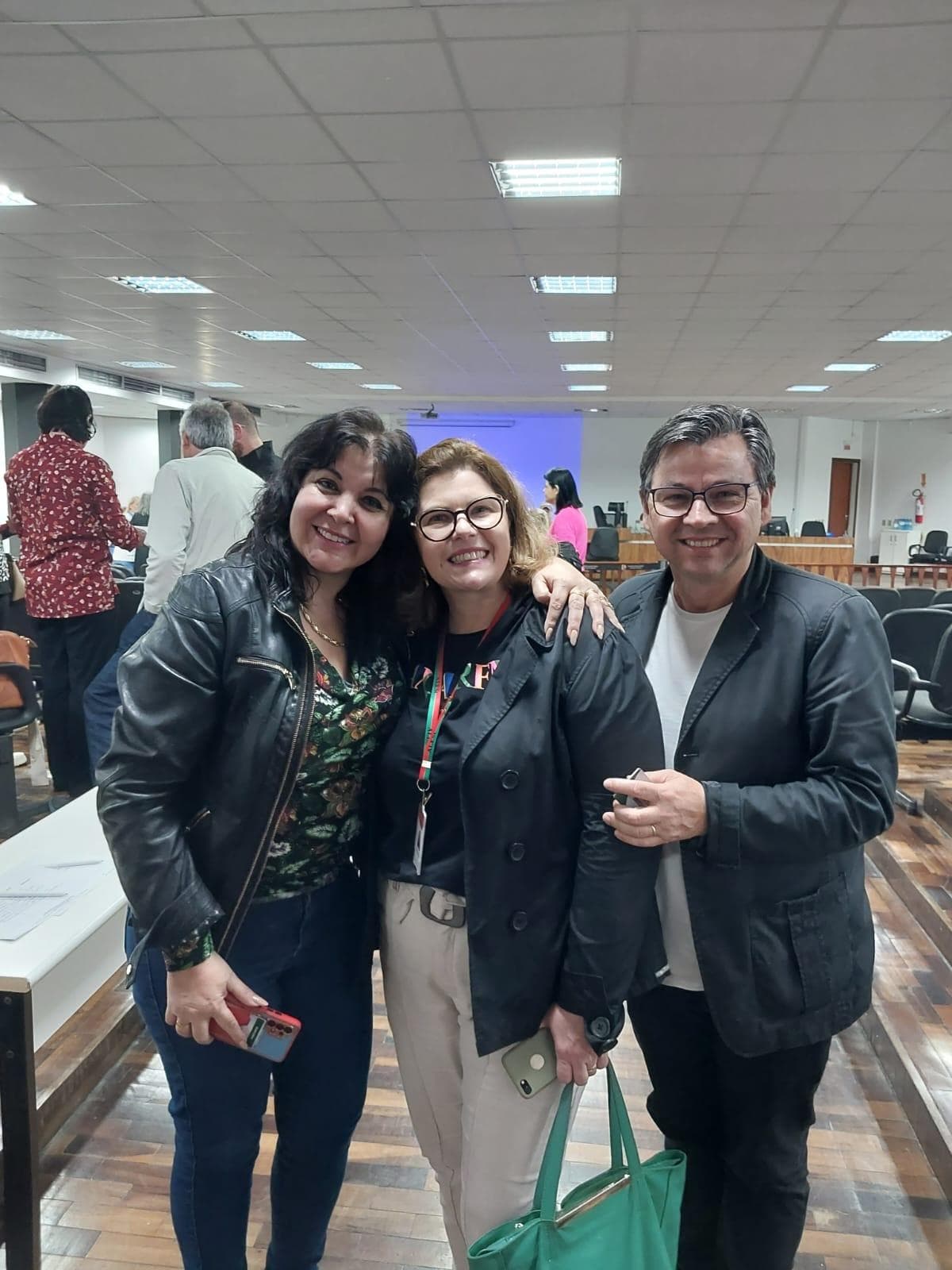 Momento de aprendizado no curso de capacitação da área social