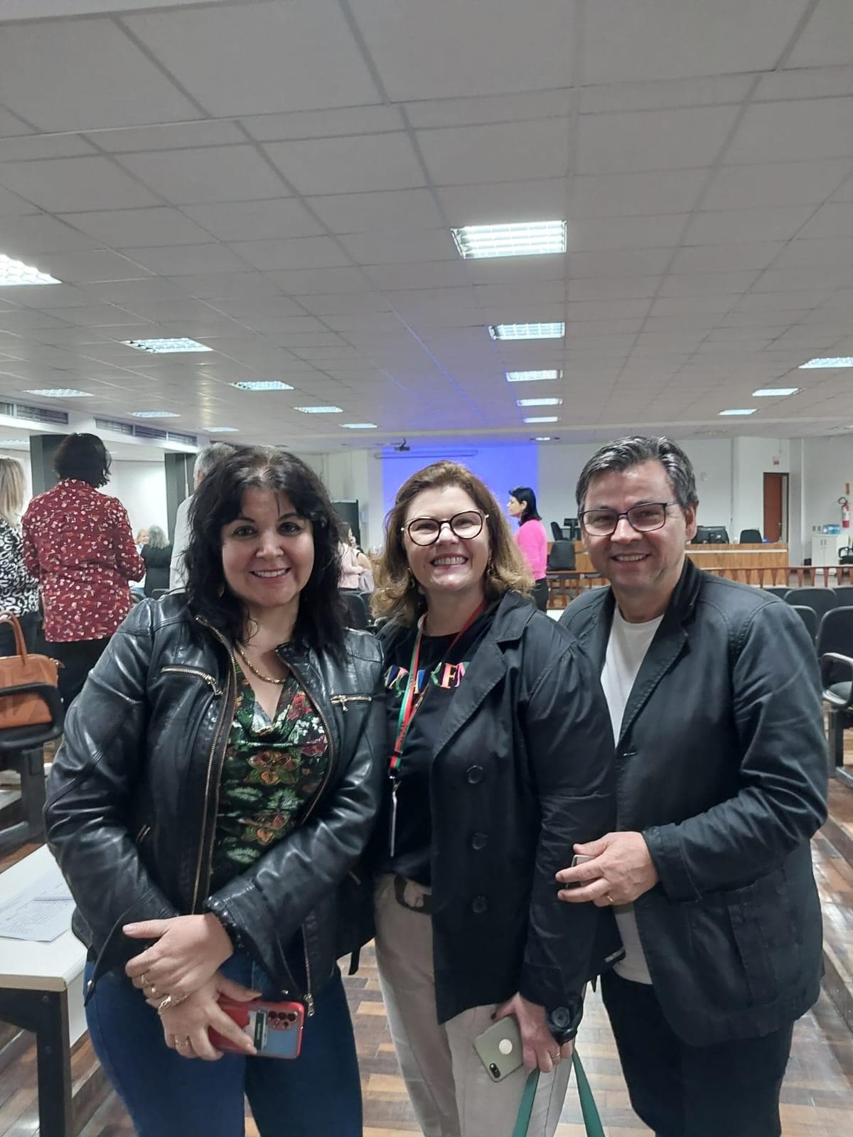 Troca de conhecimentos e experiências no curso de trabalho social