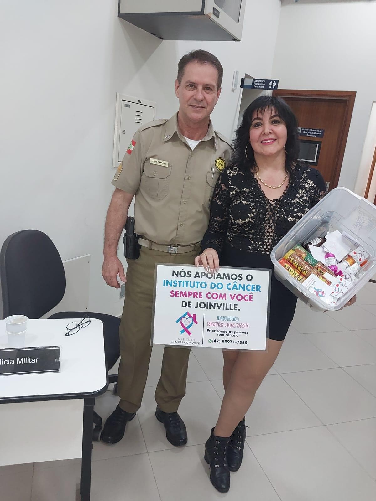 Encerramento da ação de venda de doces com resultado positivo