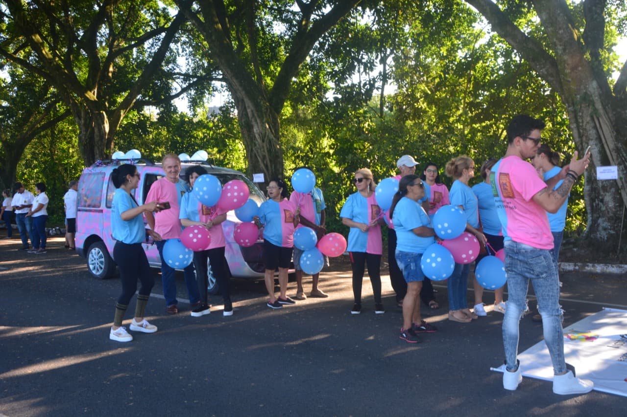 Instituto do Câncer Sempre Com Você nas ruas de Joinville no desfile de 169 anos