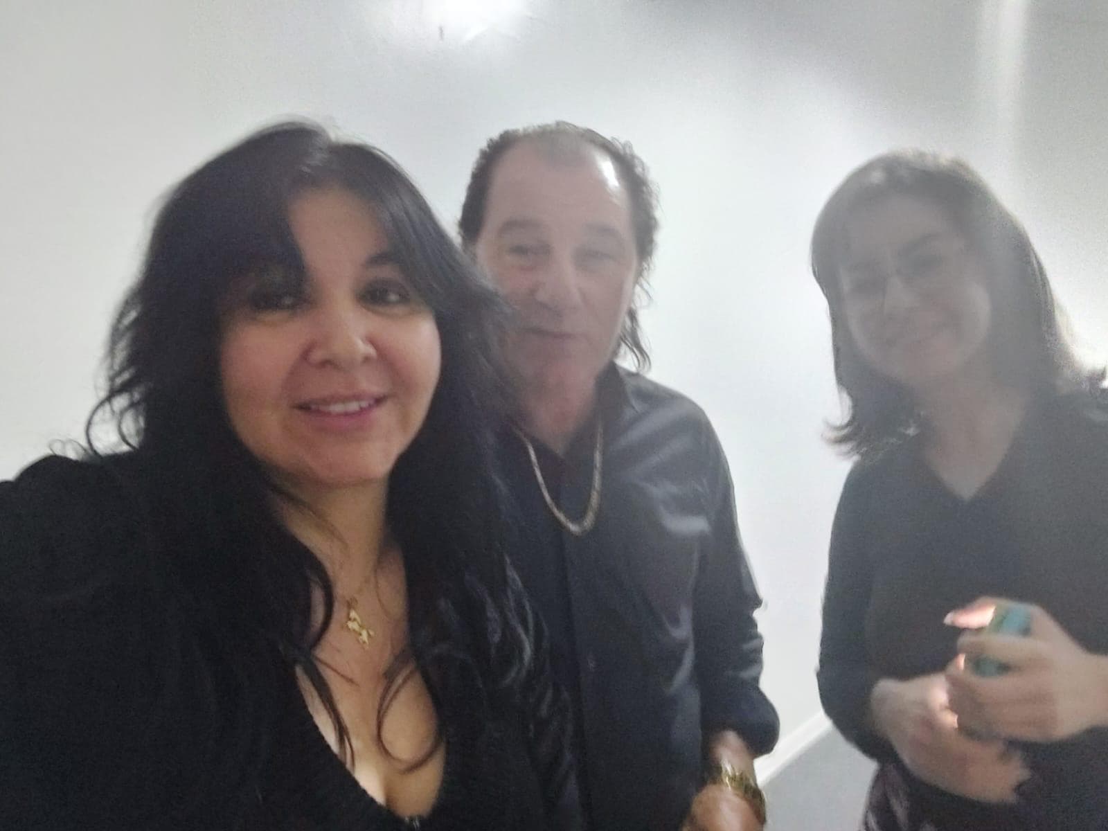 Celebração da recuperação da paciente Ana Cristina