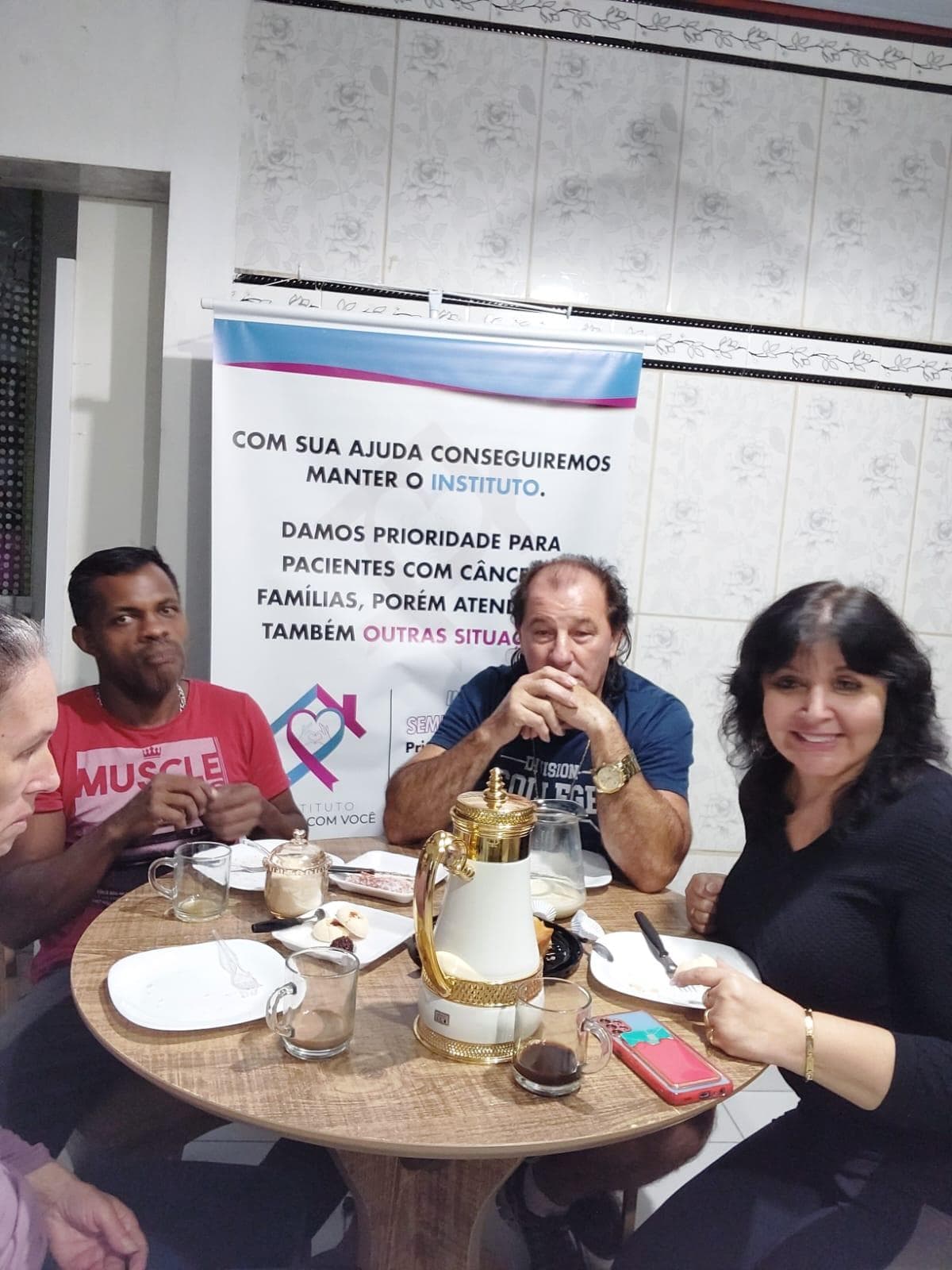 Reunião de prestação de contas com a CPMA de Joinville