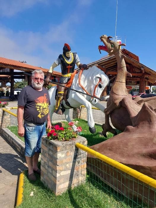 Encerramento do passeio com Artur Mohr com muita gratidão