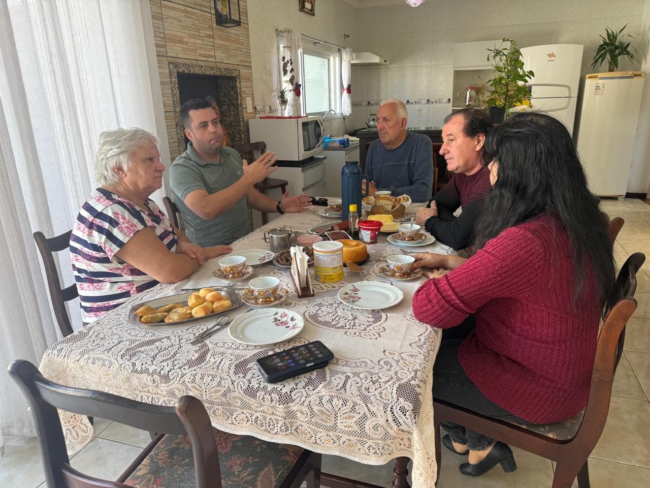 Reunião com os pacientes do Instituto para continuidade do tratamento