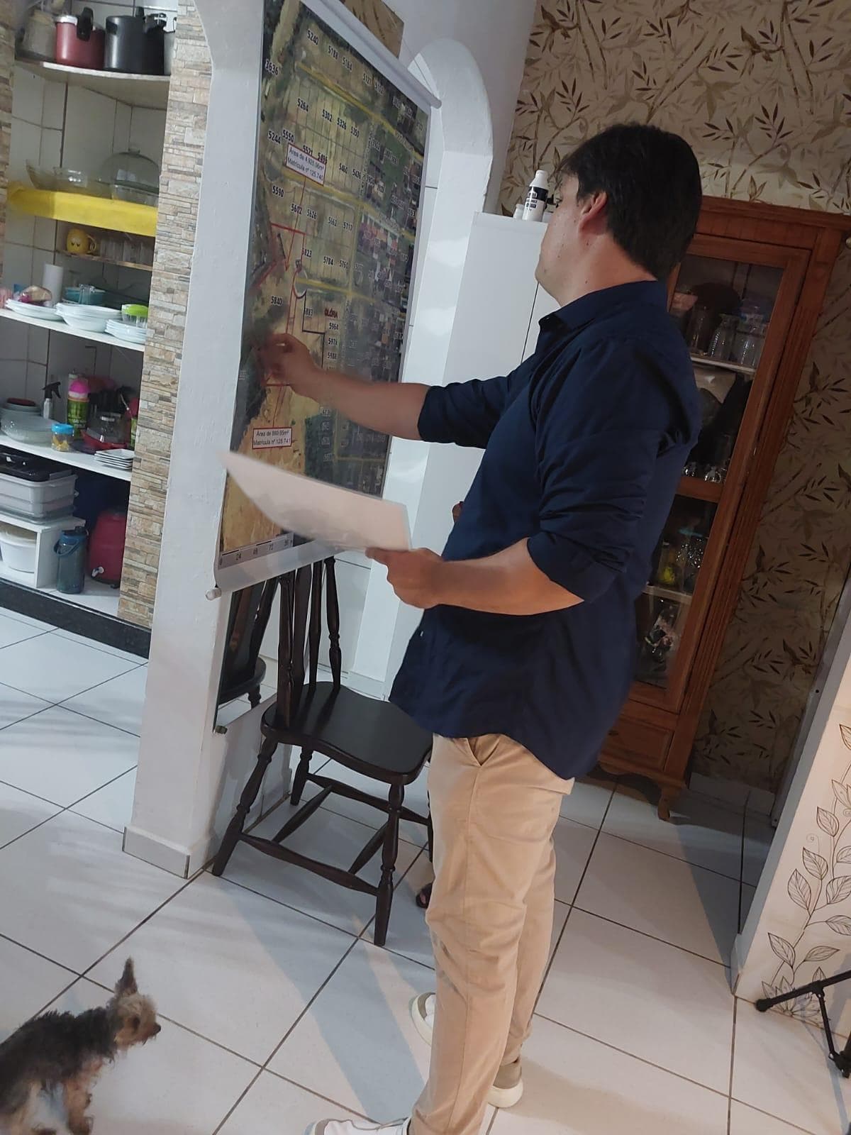 Rubens ajudando o projeto do Instituto após sua superação do câncer